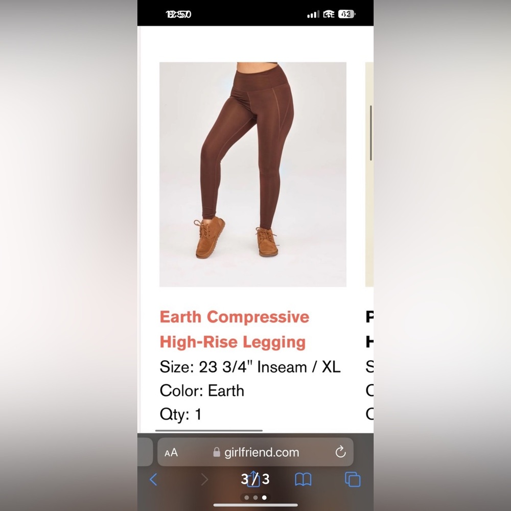 Girlfriend Collective Earth Compressive Legging